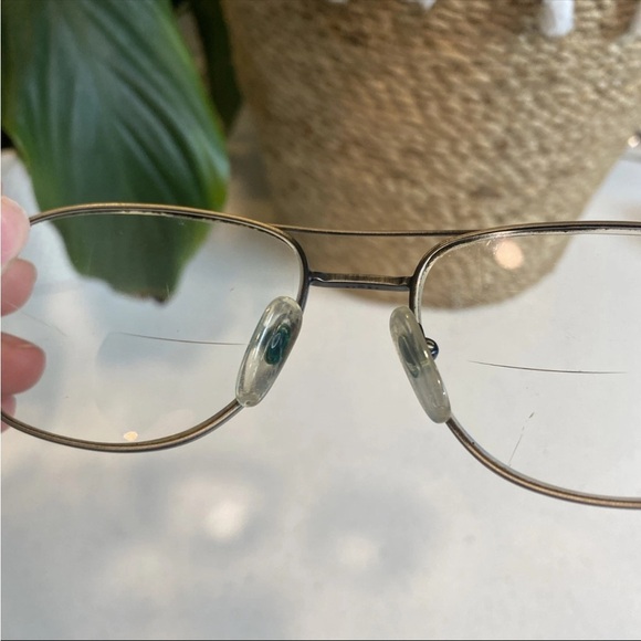 Vintage L’Amy Portico F Aviator Eyeglasses Frames Only - 140mm E051 F621 France - Picture 4 of 8